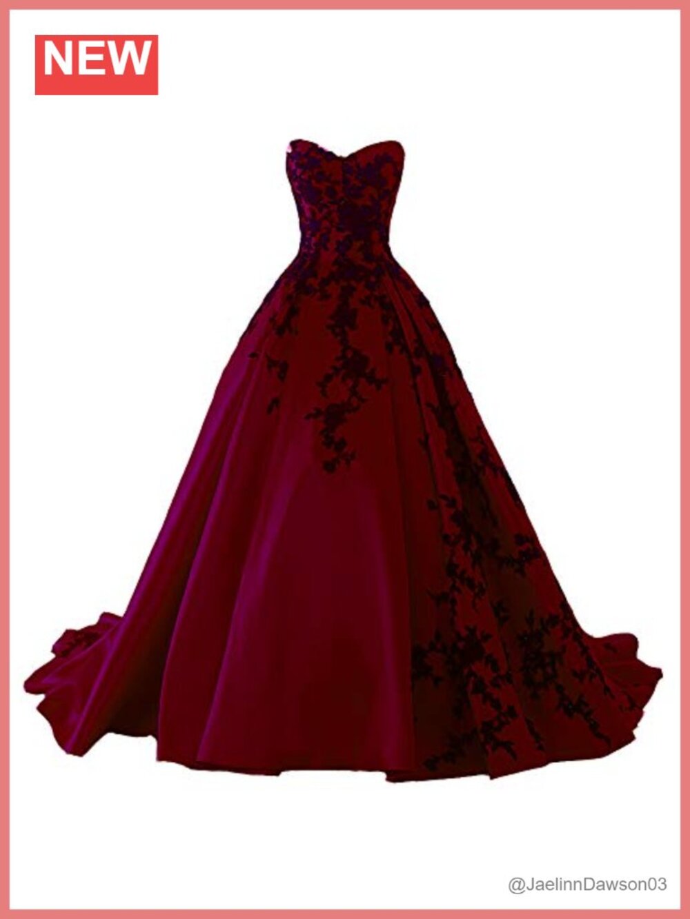 Kivary Gothic Black Satin Lace V Neck A Line Long Prom Corset Wedding Dress